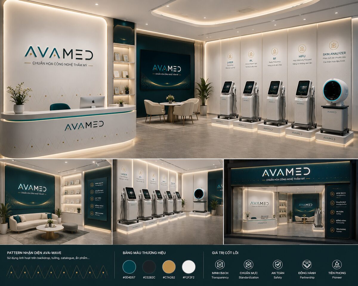 Không gian showroom AVAMED