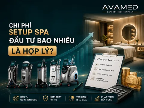 Chi phí setup spa: Đầu tư bao nhiêu là hợp lý?