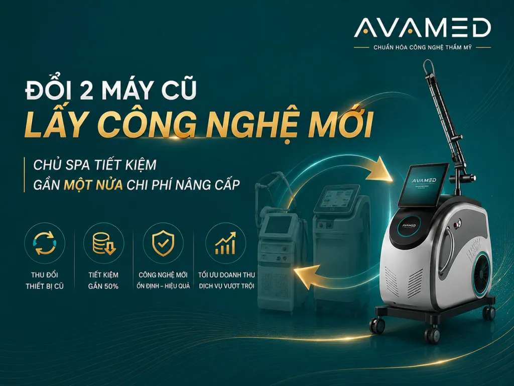 Đổi 2 máy cũ lấy công nghệ mới, chủ spa tiết kiệm gần một nửa chi phí nâng cấp